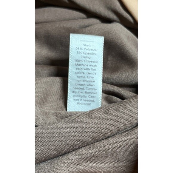 C Est 1946 Slip Dress Blue Floral Sleeveless Womdn's Size XL Wrap Front - Picture 12 of 12